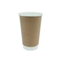 14 Oz Kraft Double Wall Karton Bardak 100 Adet