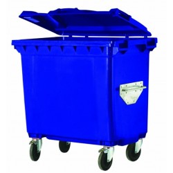 660 Litre Çöp Konteyneri Plastik - Tekerlekli