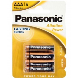 Panasonic Alkalin Power AAA İnce Kalem Pil