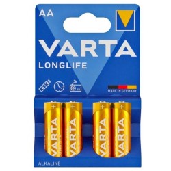 Varta Longlife Power 4'lü Alkalin AA Kalem Pil