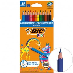 Bic Kids Evolution 82902910 Kuru Boya Kalemi 12 Renk