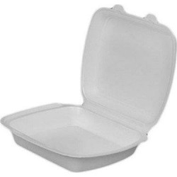 Bölmesiz Köpük Tabak (23/c) / 100 Adet
