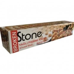 Broken Stone Yağlı Pişirme Kağıdı 50 Mt