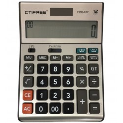 Dk Hesap Makinesi Ctıfree 12 Hane (Eco-012)