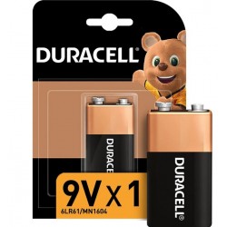 Duracell Alkalin 9V Pil