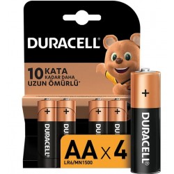 Duracell Alkalin AA Kalem Pil