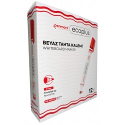 Penmark Ecoplus Beyaz Tahta Kalemi  Renk Kırmızı