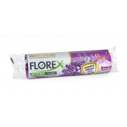 Florex Lavanta Kokulu Büzgülü Büyük Boy Çöp Poşeti 65cm x 70cm
