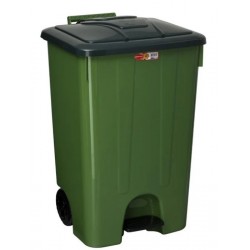 Köşeli Pedallı Çöp Kovası 85 Lt.