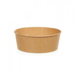 Kraft Karton Kase ve Kapak 38 Oz 50 Adet