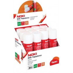 NOKİ Stick Yapıştırıcı 40 Gr 12’li Paket – Pratik ve Güçlü Yapıştırma Çözümü