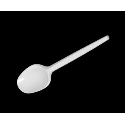 Plastik Küçük Kaşık 100 Adet (Sup Kaşık)
