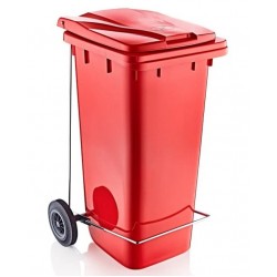 Plastik Pedallı Çöp Kovası 120 Lt.