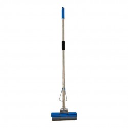 Lacivert Pratik Sıkmalı Değişir Başlıklı Mop - 120 Cm
