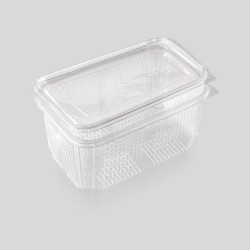 Sızdırmaz Kapaklı Pet Kap 1000 Gr 