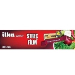 Streç Film Kutulu 30 Cm x 270 Mt 8 Mikron - Kayar Bıçak 