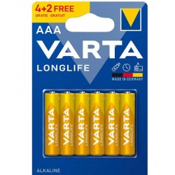 Varta Longlife Alkalin AAA İnce Kalem Pil